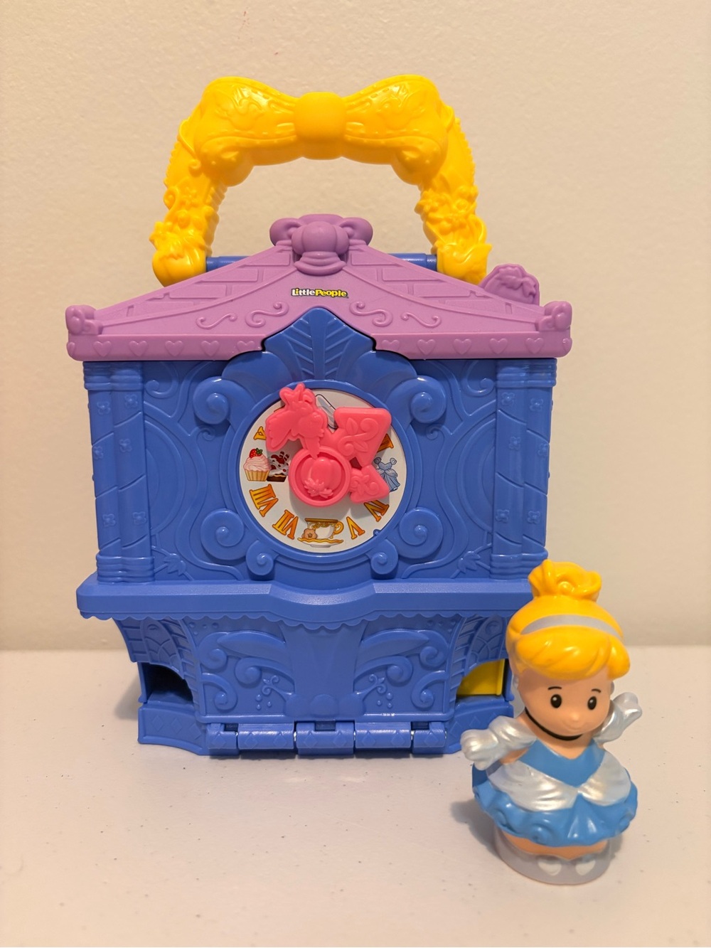 Little People Cinderella On-the-go playset 2024 W/ Cinderella Character